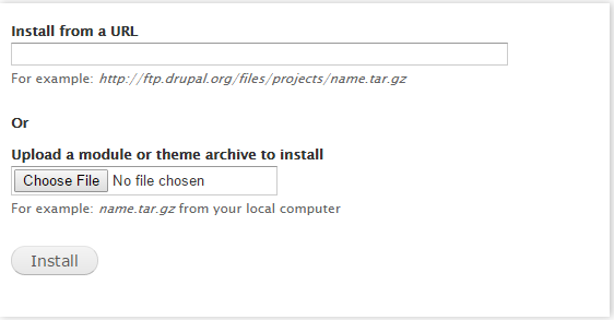 Drupal Downloadzip