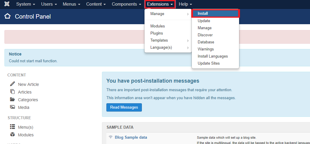 Linkedin OpenId Connect_sso_navigation bar to install the plugin