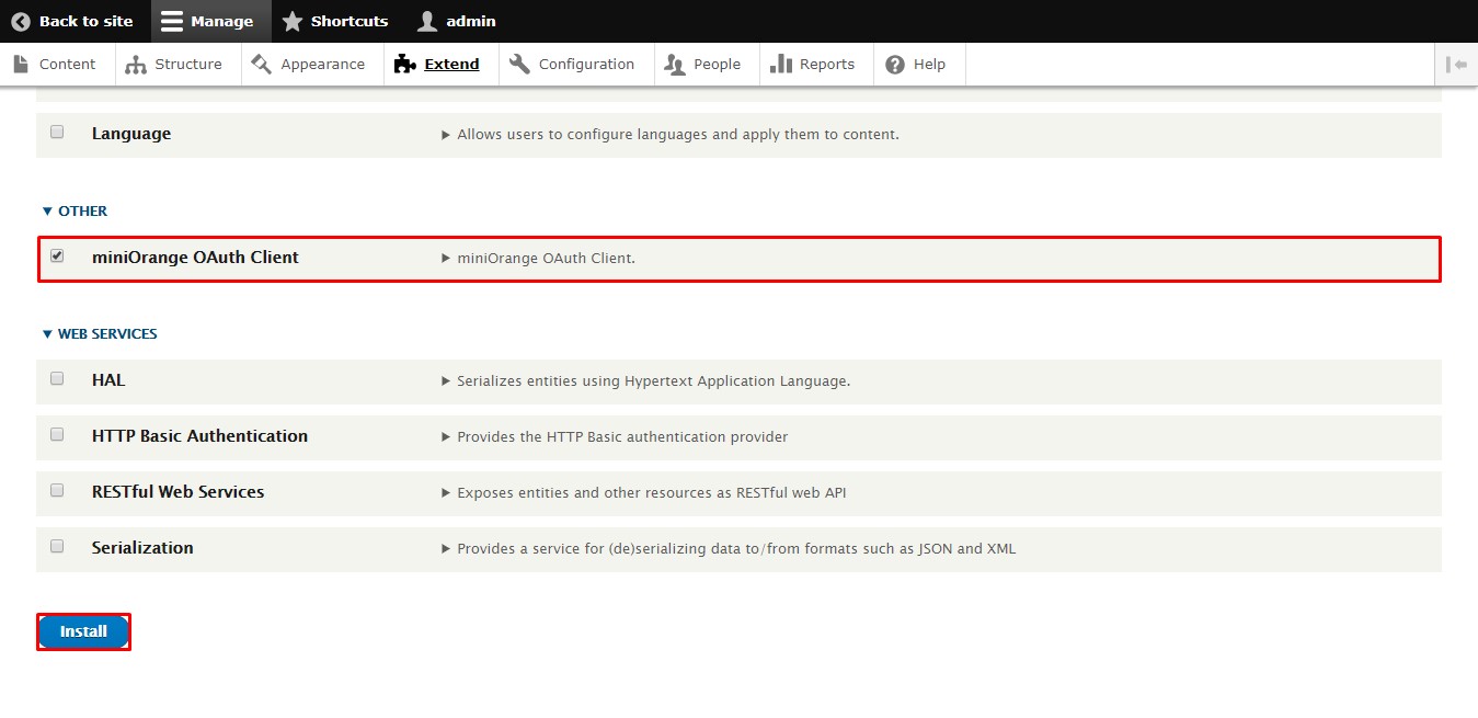 Reddit_sso_Drupal navigation bar