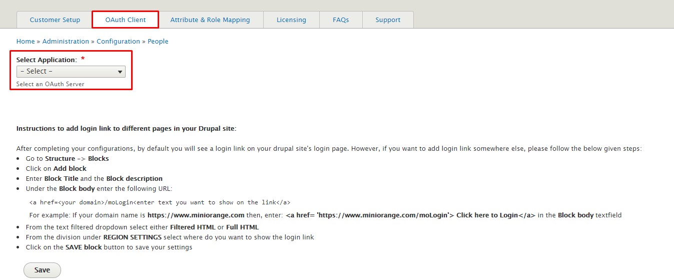 Reddit_sso_Drupal click on save