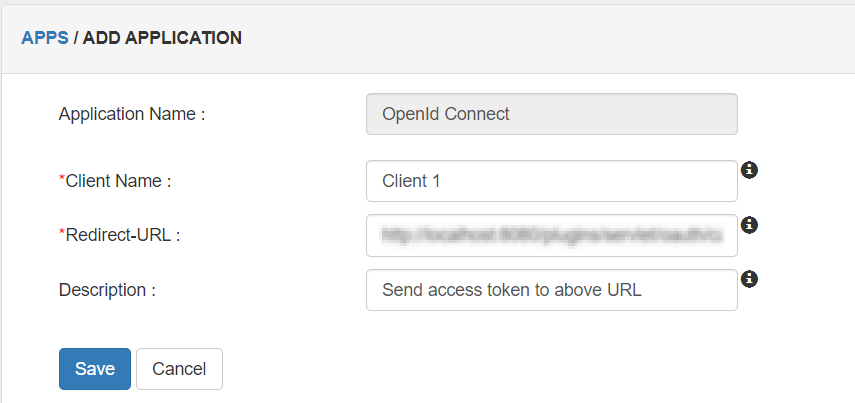 OIDC Client Details