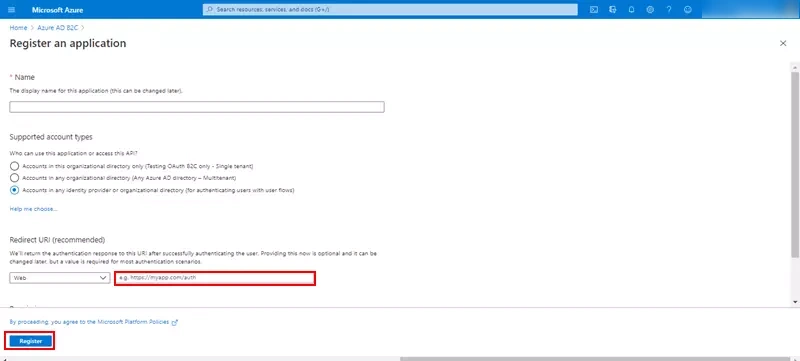 OAuth/OpenID/OIDC Single Sign On (SSO), Azure AD SSO registration