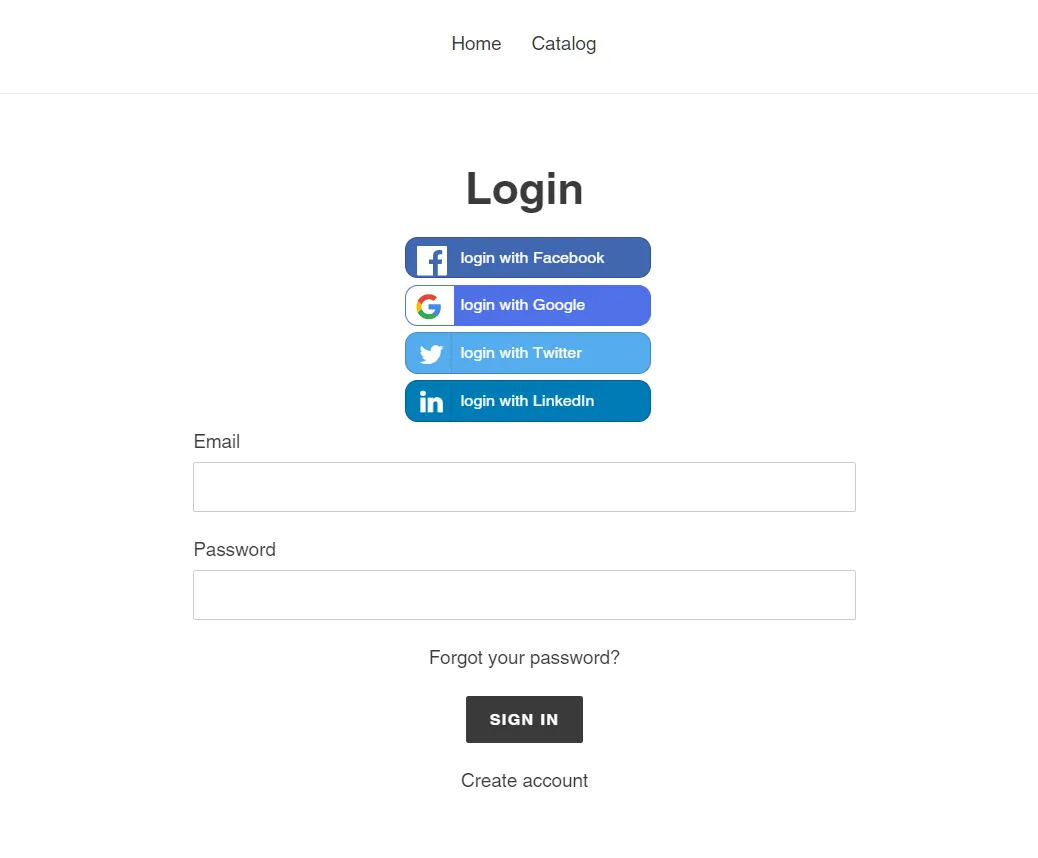 Twitter social login icon on Shopify