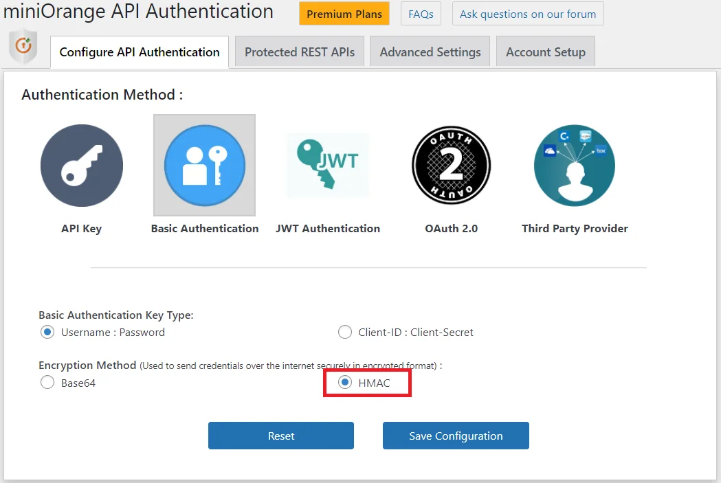 WordPress REST API Basic Authentication method using user credentials