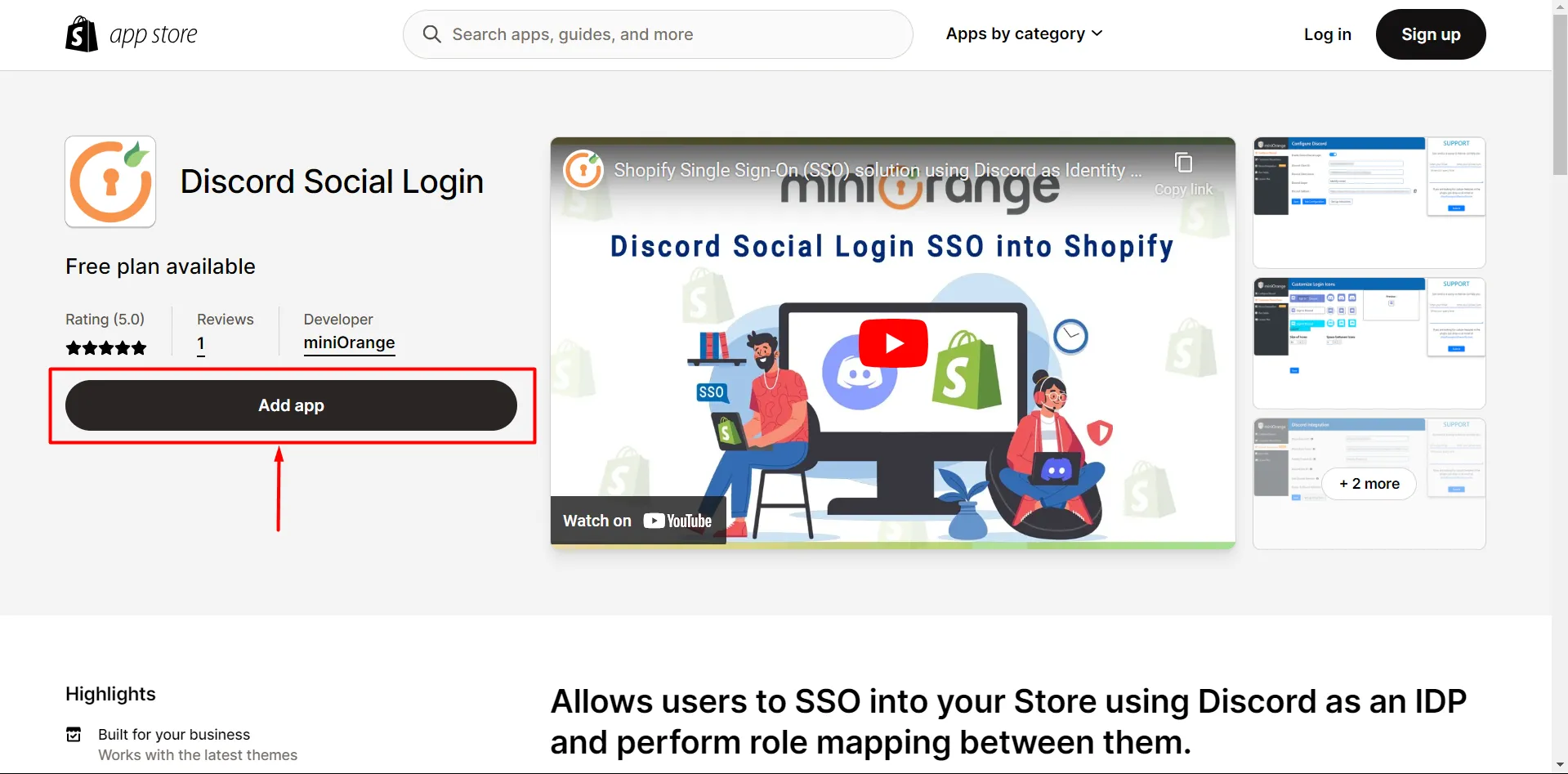 Shopify Discord SSO login - Shopify Discord Role Mapping -  Navigate to Discord App