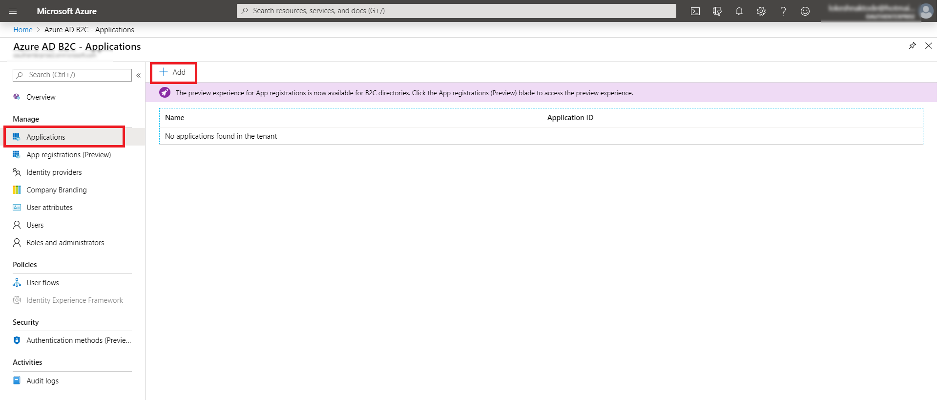 OAuth/OpenID/OIDC Single Sign On (SSO), AzureB2C SSO Login Applications.png