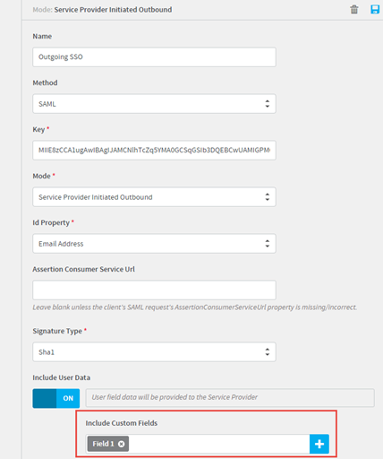 Configure Absorb LMS as IDP - SAML Single Sign-On(SSO) for WordPress - Absorb LMS SSO Login Absorb LMS include custom fields
