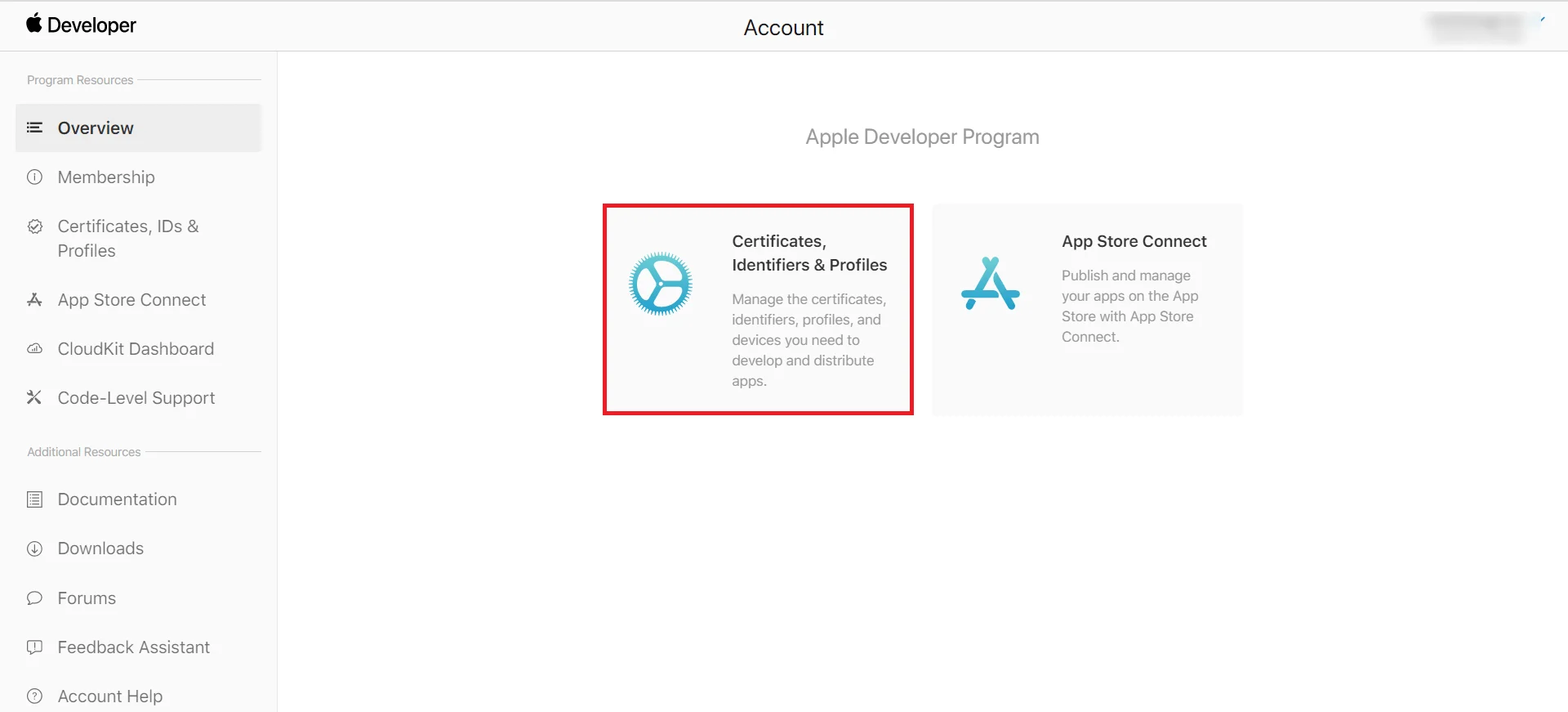 apple single sign-on SSO login Certificates, Identifiers and Profiles