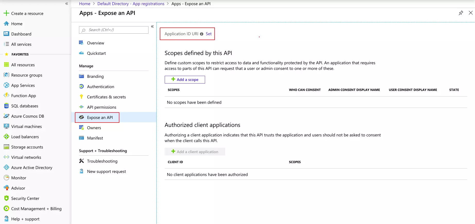 Expose an API | WP Azure Multitenant SSO | Azure AD WP login