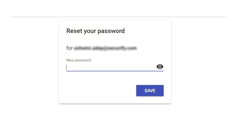 firebase woocommerce integration reset password page