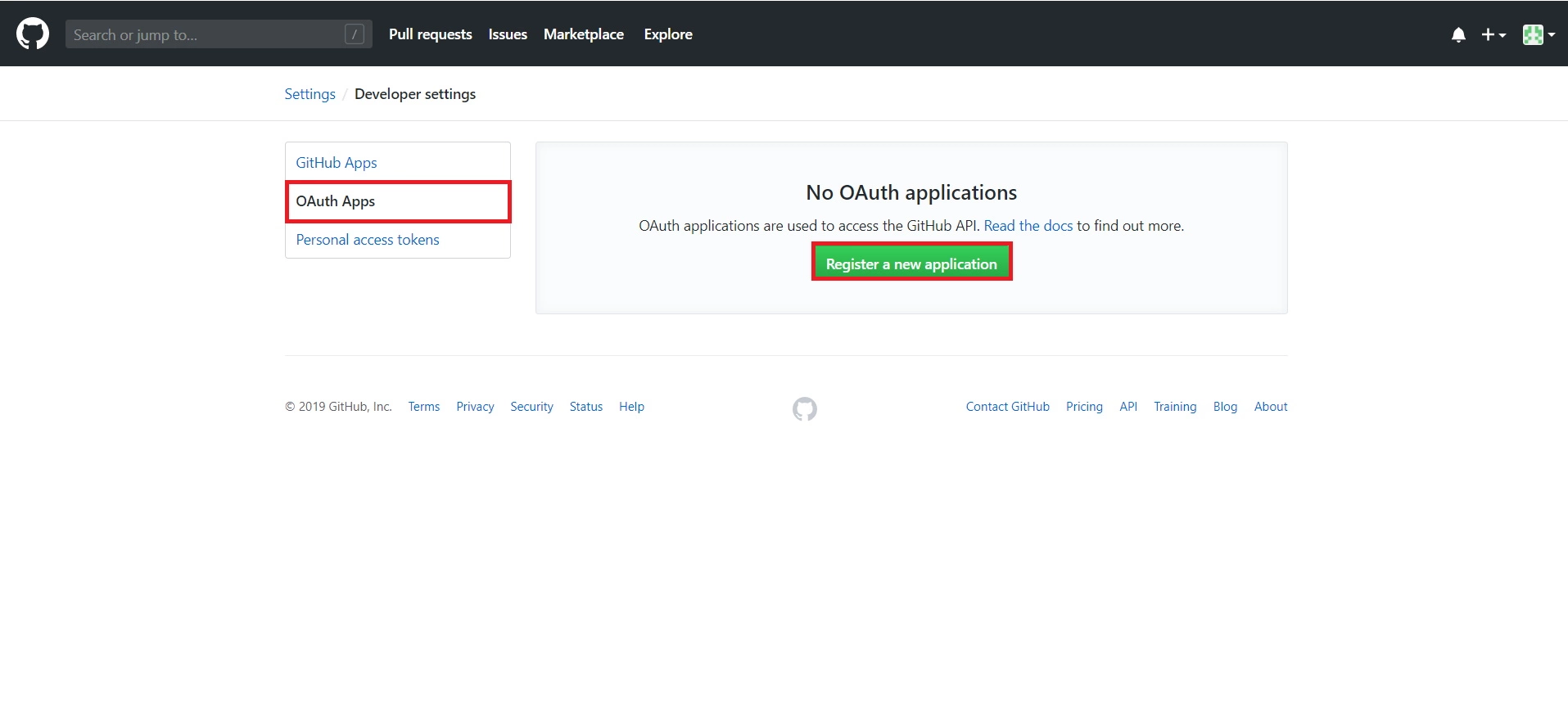 OAuth/OpenID/OIDC Single Sign On (SSO), GitHub SSO Login Create App