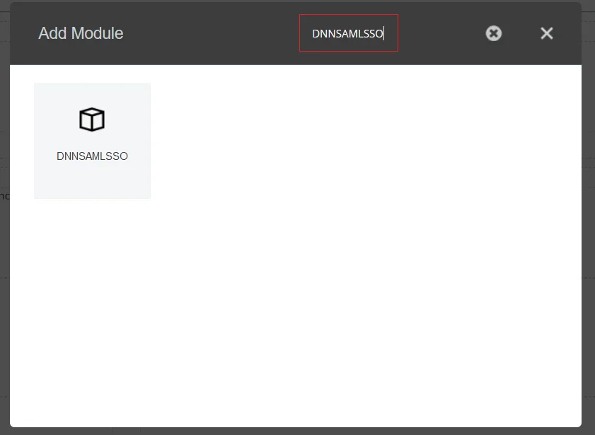 DNN SAML Single Sign-On (SSO) using Azure AD (Microsoft Entra ID) as IDP - search module