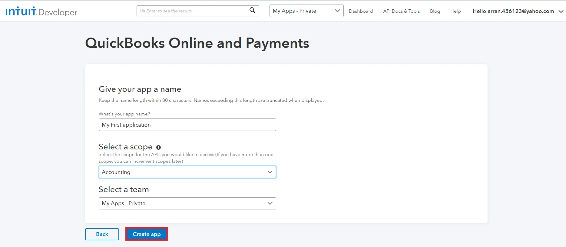 intuit single sign-on sso : give details