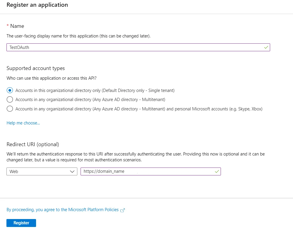  Office 365 (Microsoft Azure AD) Single Sign On (SSO) into Joomla ,registrationapp