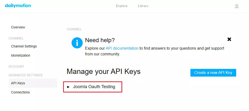 Dailymotion SSO Single Sign-On into Joomla using Oauth OpenID Connect