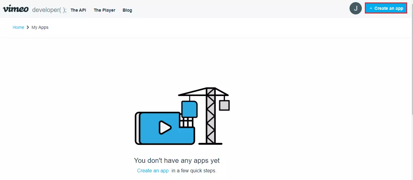 Vimeo OAuth SSO with Joomla | Vimeo Single Sign-On, Create App