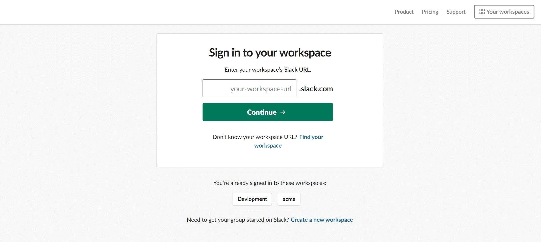 Slack SSO login with Drupal OAuth 2.0 OIDC Single Sign-on Slack SSO API Workspaces Slack URL