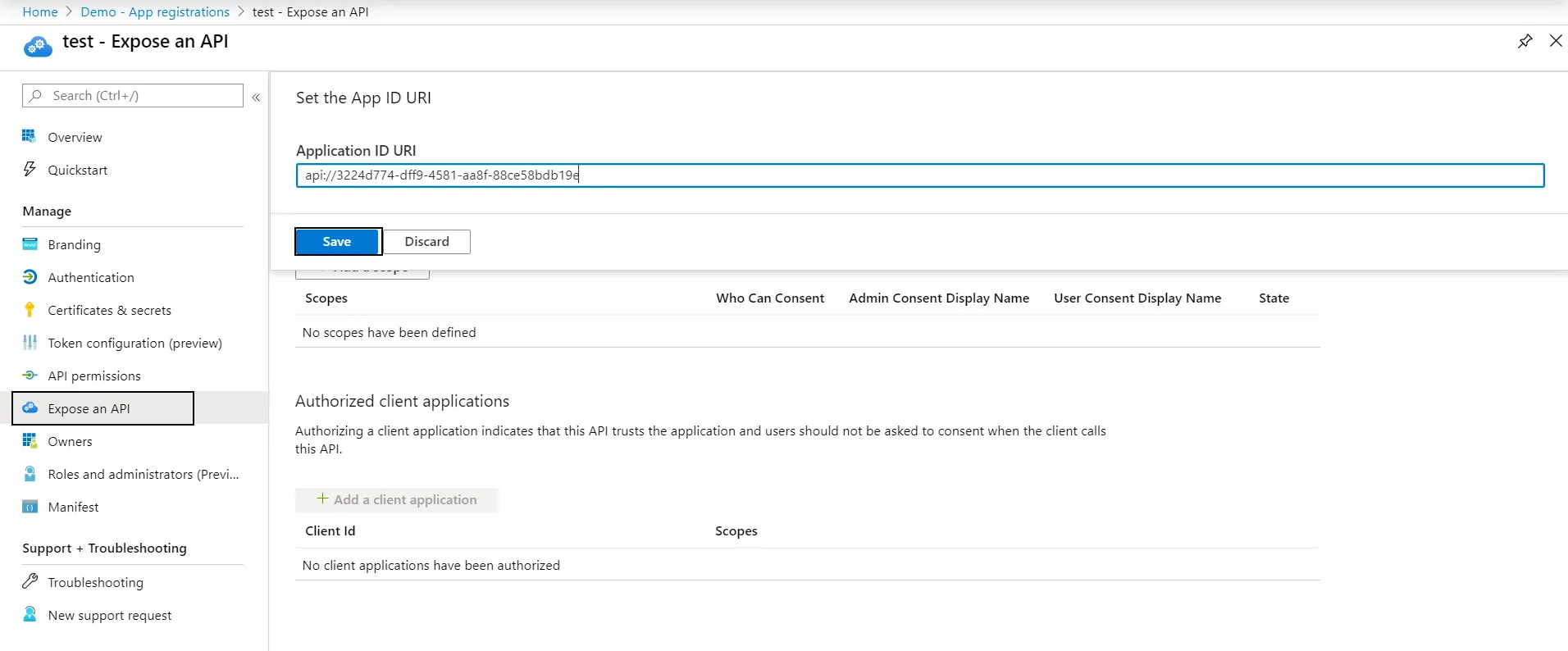 Drupal SAML Single Sing On (SSO) API properties window