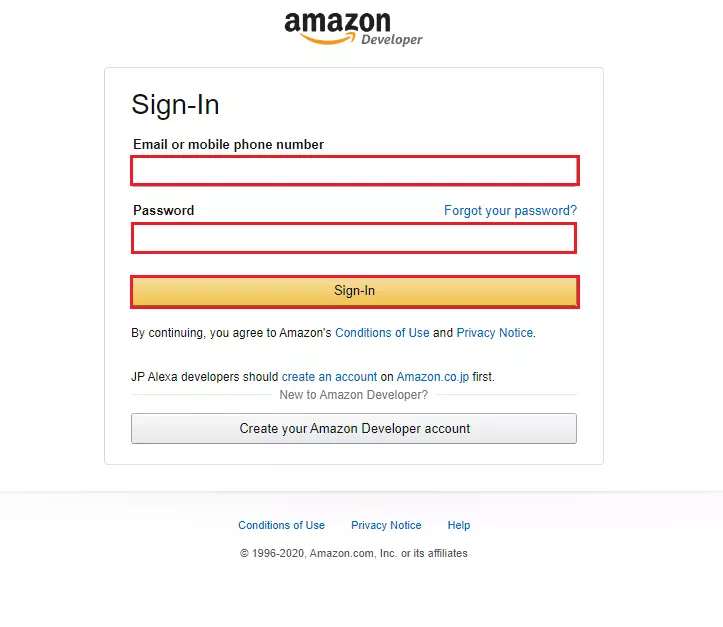 Amazon Single Sign-On (SSO) OAuth OpenID Connect (OIDC), Login amazon