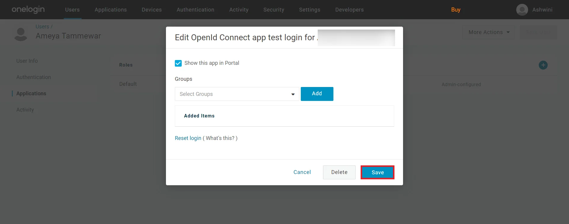 Secure Access with OneLogin Single Sign-On (SSO) - Enter-redirecturl