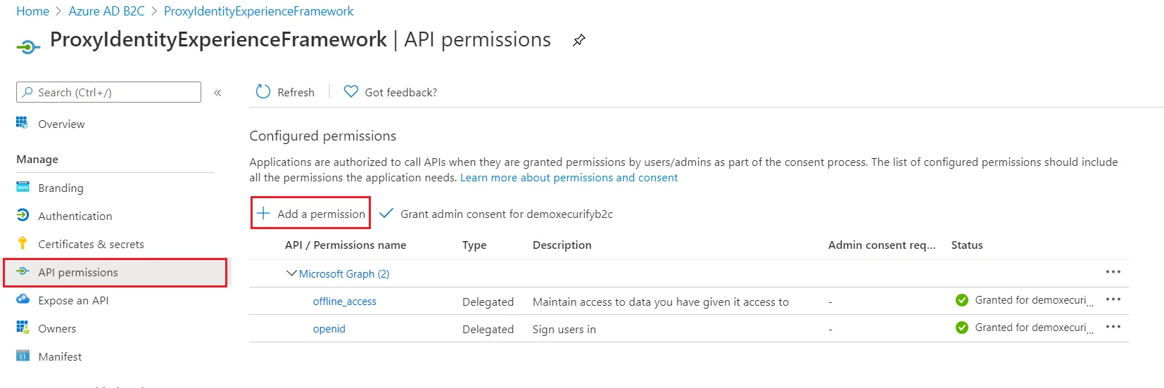 ASP.NET SAML Single Sign-On (SSO) using Azure B2C as IDP - authentication