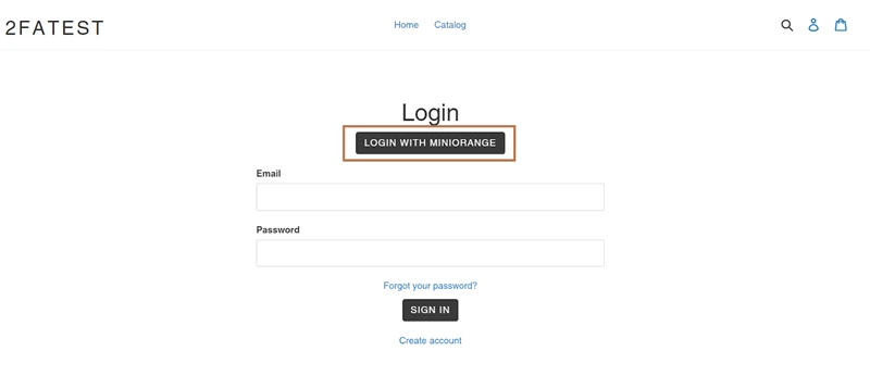 login with two-factor by miniOrange