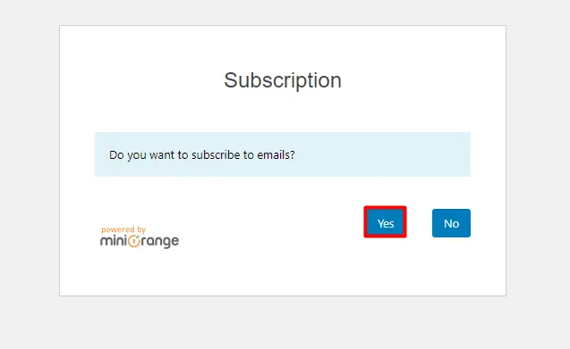 WordPress social login Mailchimp subcription form