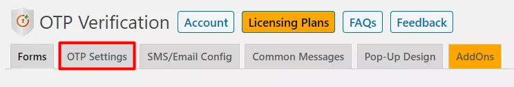 OTP Verification settings on WooCommerce Frontend Manager / WCFM Marketplace vendor registration form