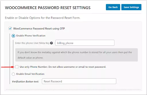 OTP Verification Contact Form 7 Select Form