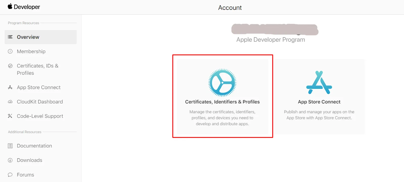 Prestashop Apple Login Certificates, Identifiers and Profiles to connect with apple