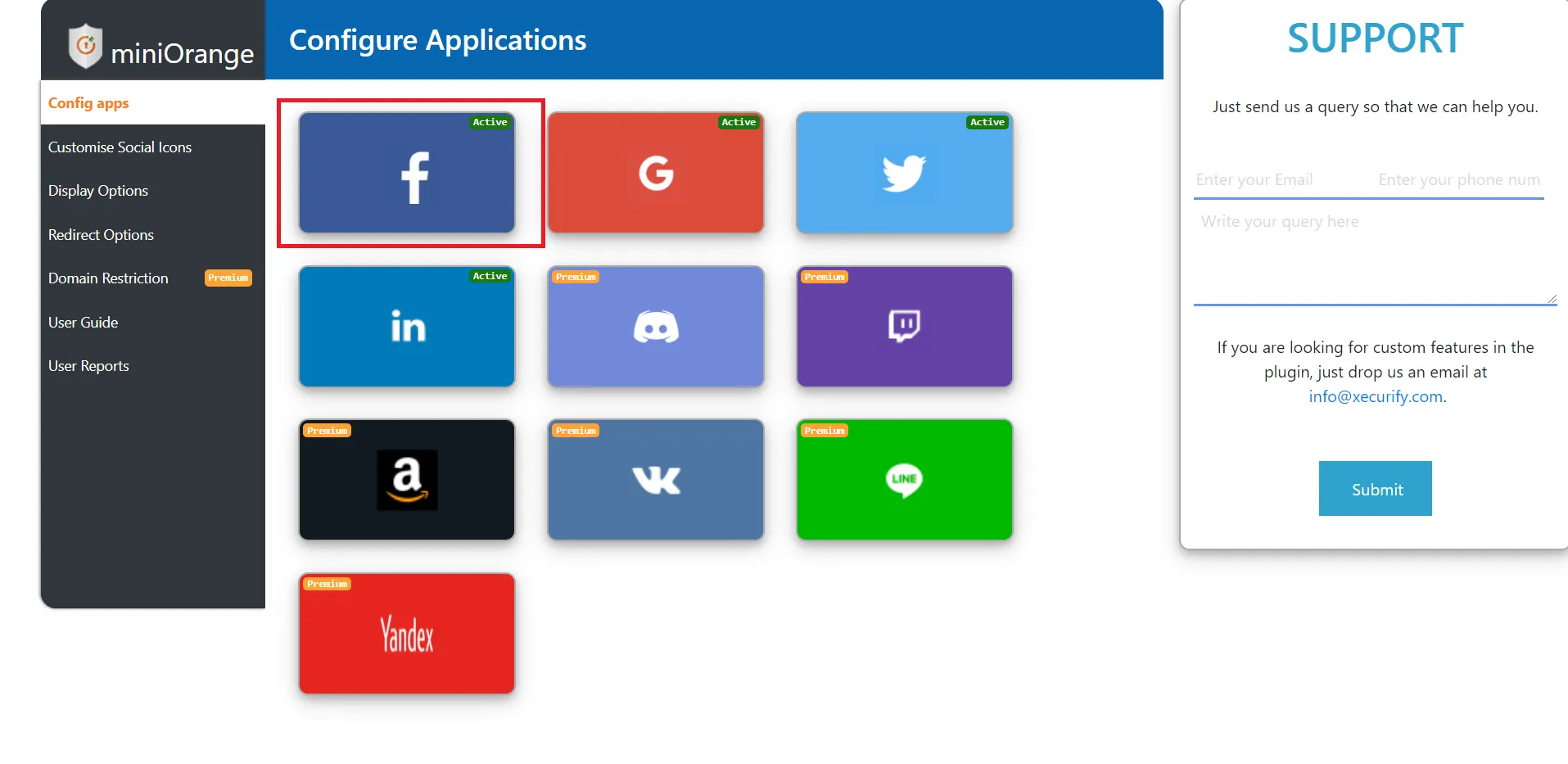 Facebook social login guide