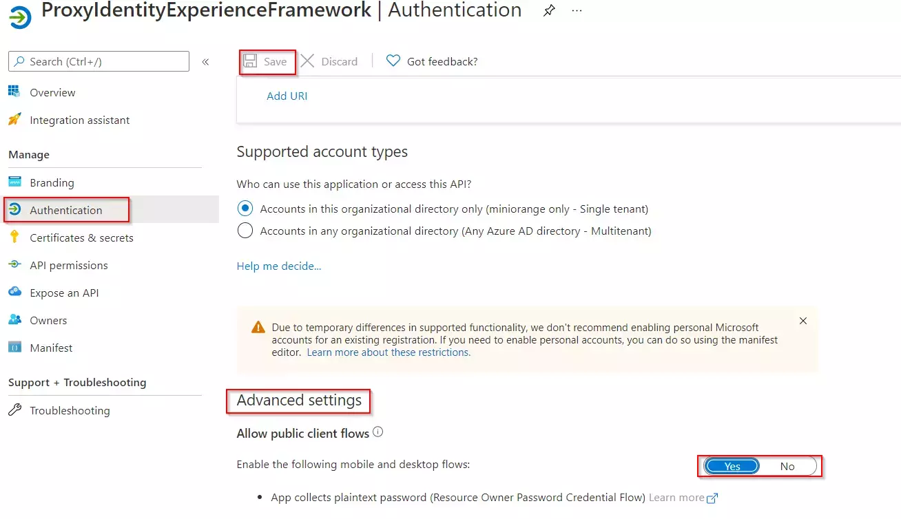 SAML Single Sign-On (SSO) using Azure AD B2C as Identity Provider (IdP),for SAML 2.0 Azure AD B2C, proxy  authentication