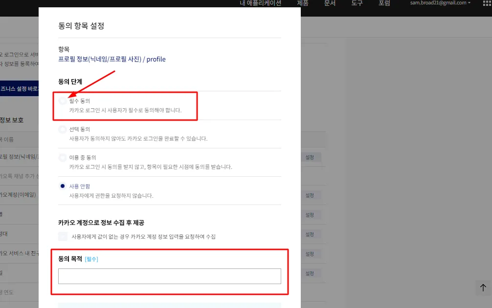 kakao shopify login consent phases for shopify