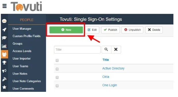 Login using Joomla into Tovuti LMS | Tovuti LMS SSO Single Sign-On using Joomla