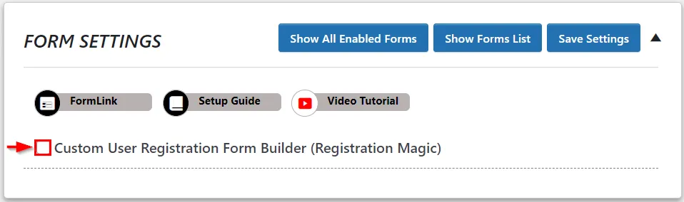 OTP Verification Custom User Registration Form Builder Registration Magic checkbox