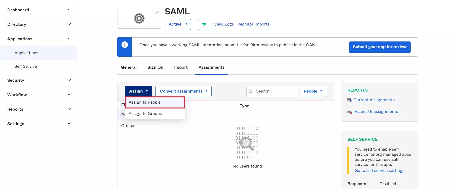 Configure Okta as IDP -SAML Single Sign-On(SSO) for WordPress - Okta SSO Login - Assign_groups