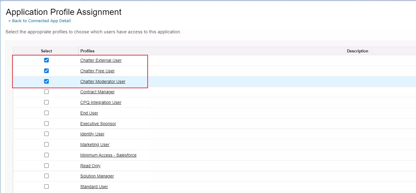 Umbraco Single Sign-On (SSO) using Salesforce as IDP - Fill connected apps details