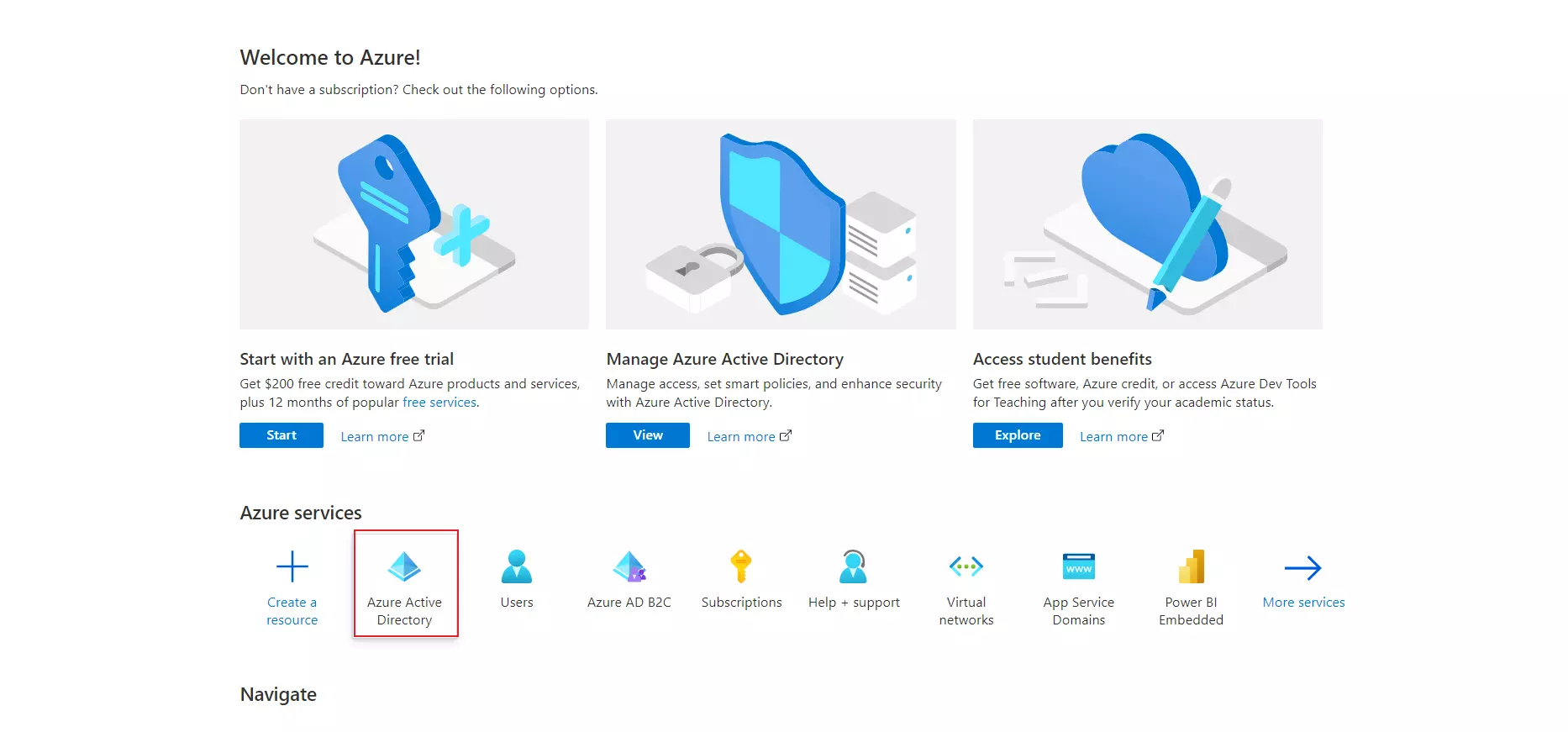 Azure AD oauth SSO shopify - select active directory AD