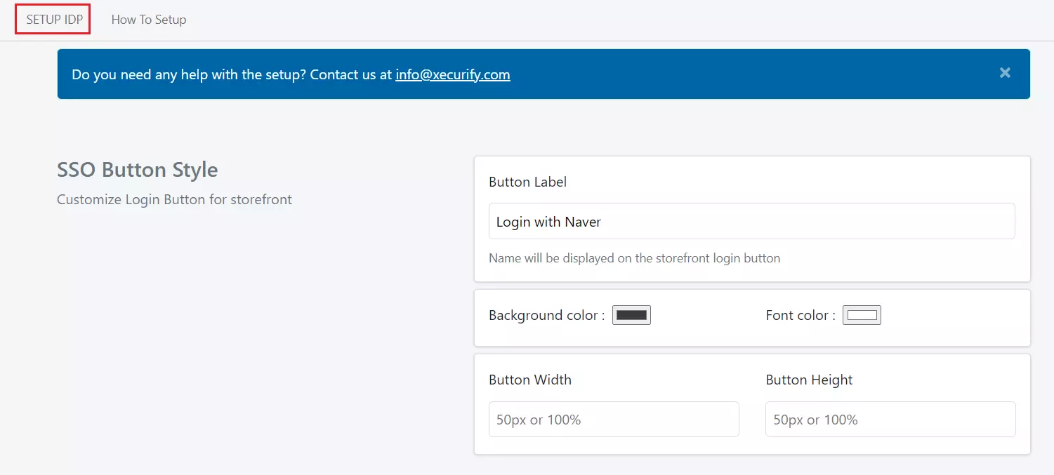 Shopify Single Sign-On (SSO) - Configure IDP for enabling Single Sign-On (SSO)