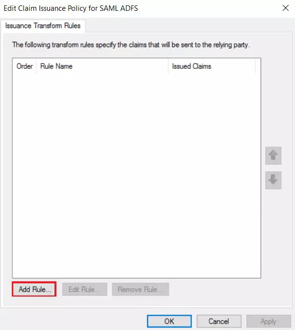 nopCommerce Single Sign-On (SSO) using ADFS as IDP - for SAML 2.0 Wizard Claim Rule