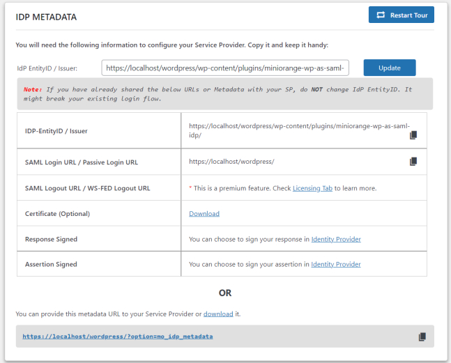Configure SAML SSO in Absorb LMS (SP) with WordPress - Absorb LMS Single Sign on