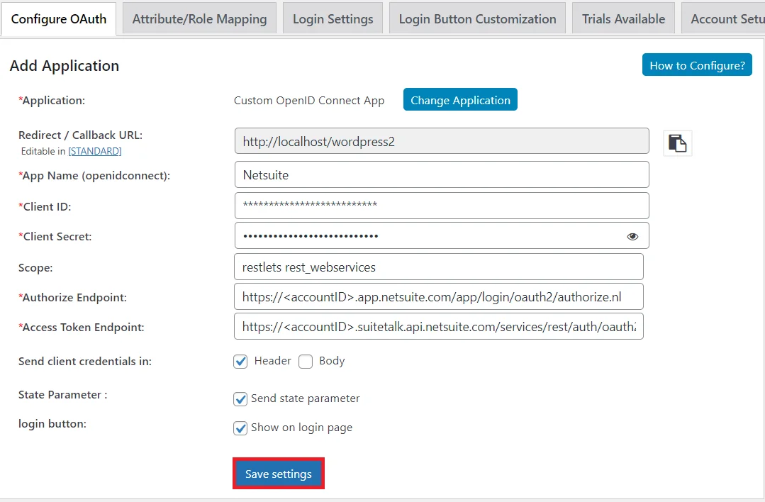 Netsuite login