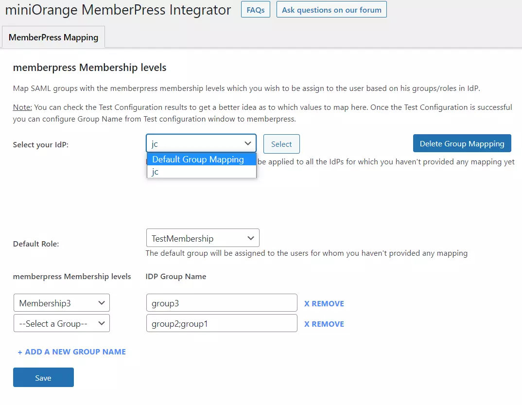 MemberPress Integration - MemberPress Attributes