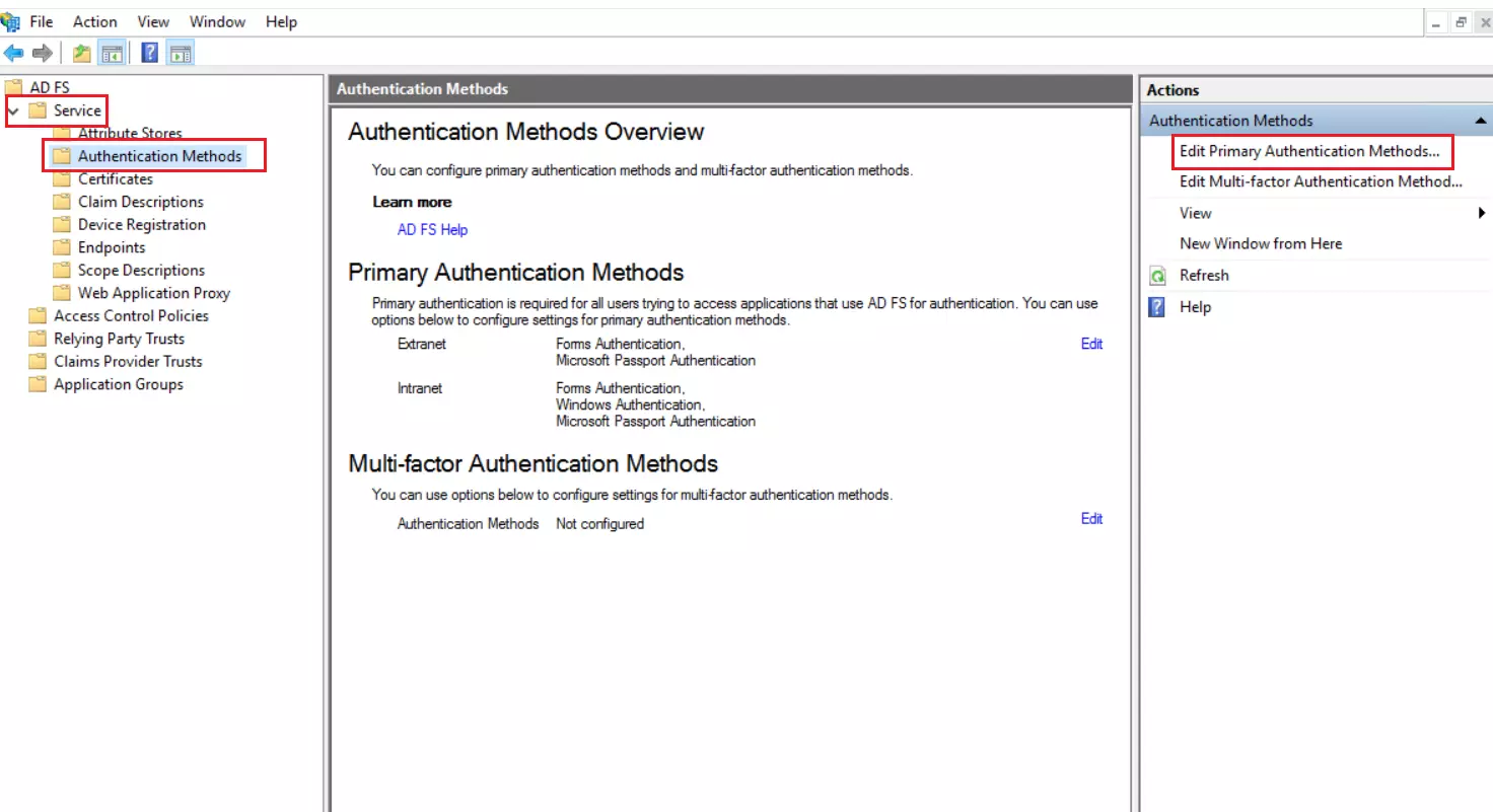 DNN SAML Single Sign-On (SSO) using ADFS as IDP - Primary Authentication
