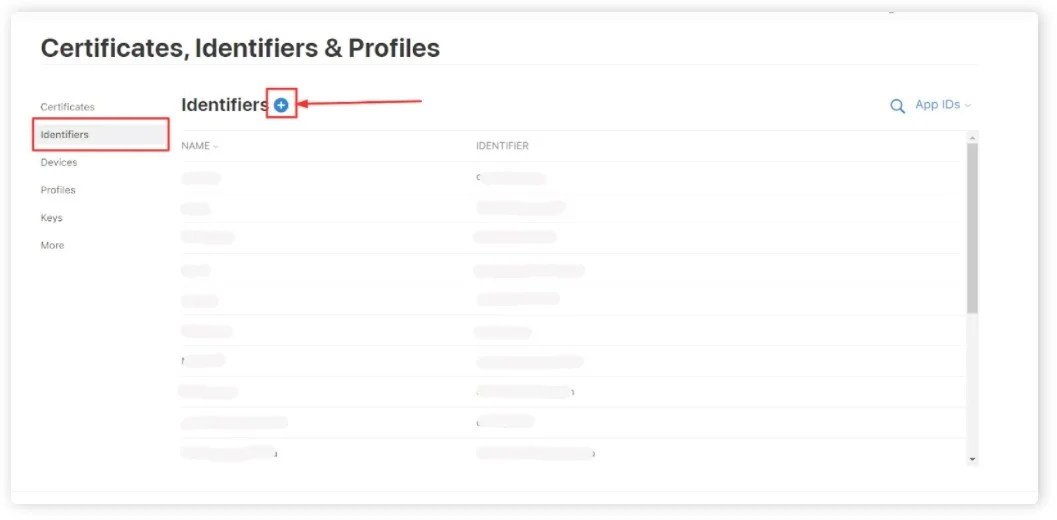 Apple SSO Login into Shopify - Click on Identifier and continue to other page