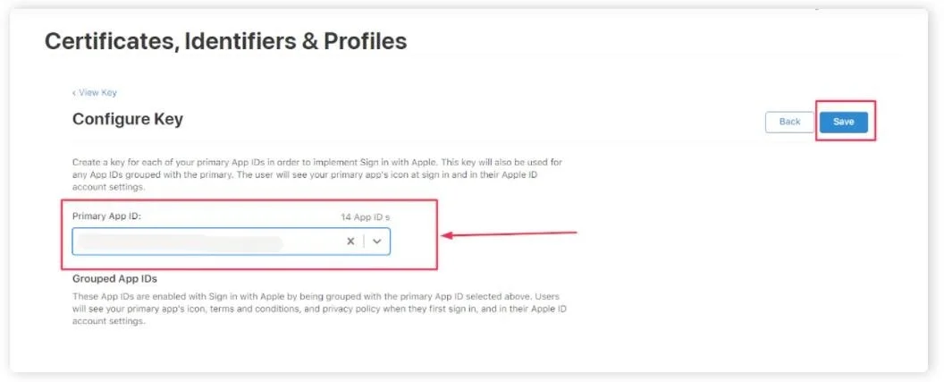 Apple SSO Login into Shopify - Seect Primary ID