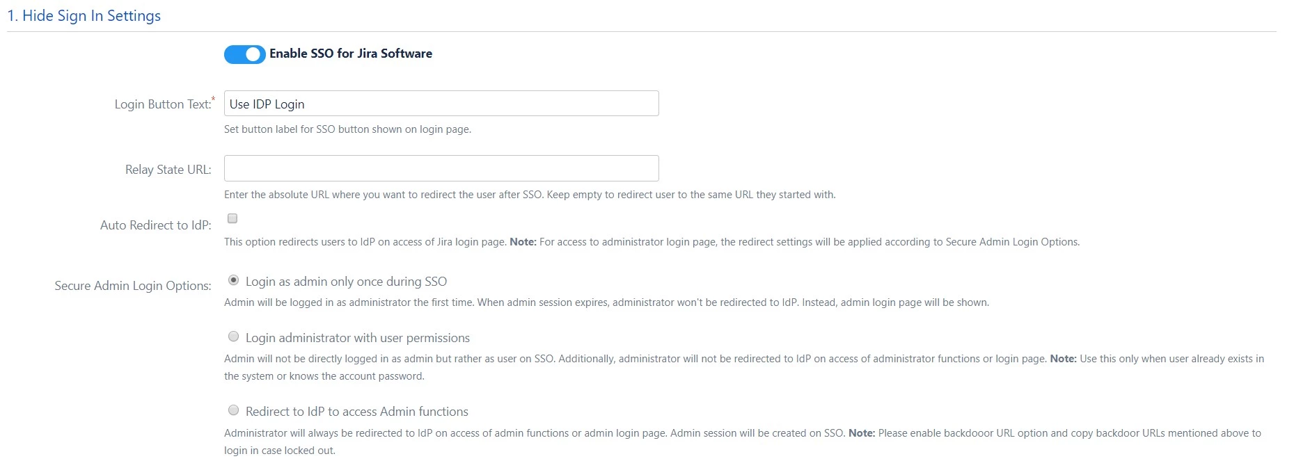 Sign In Seetings - SSO Login with WordPress