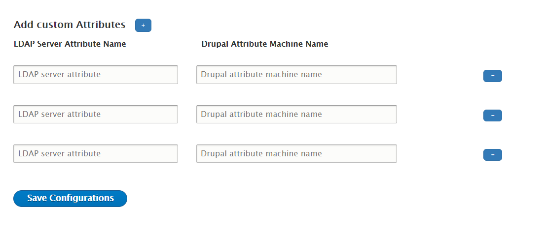 go to the add custom attribute and add those attribute by providing the attribute name from the ldap server