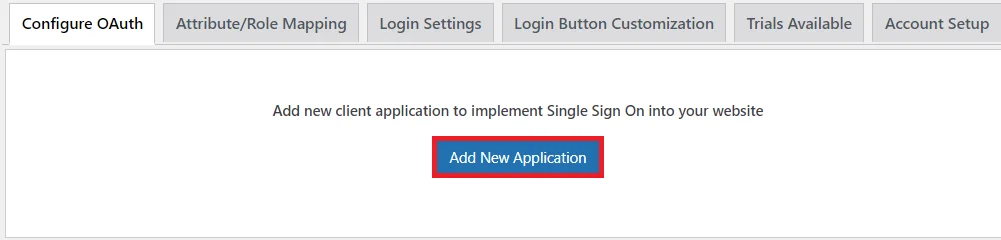CodeB Single Sign-On (SSO) OAuth - Add new application