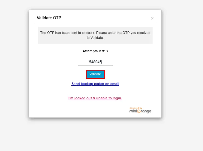 WordPress 2FA- login OTP Over Email 